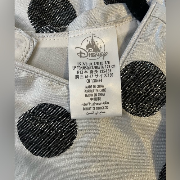 Disney Girls Minnie Mouse Polka Dot Dress EUC - Picture 6 of 6